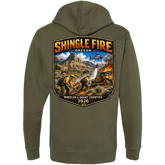 THE SHINGLE FIRE HOODIE 2026