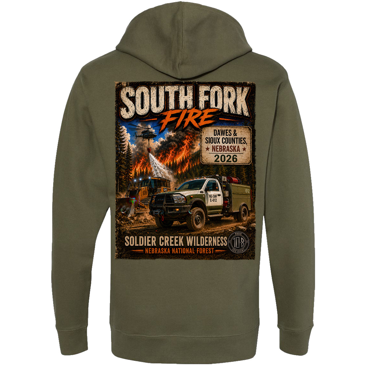SOUTH FORK FIRE HOODIE 2026