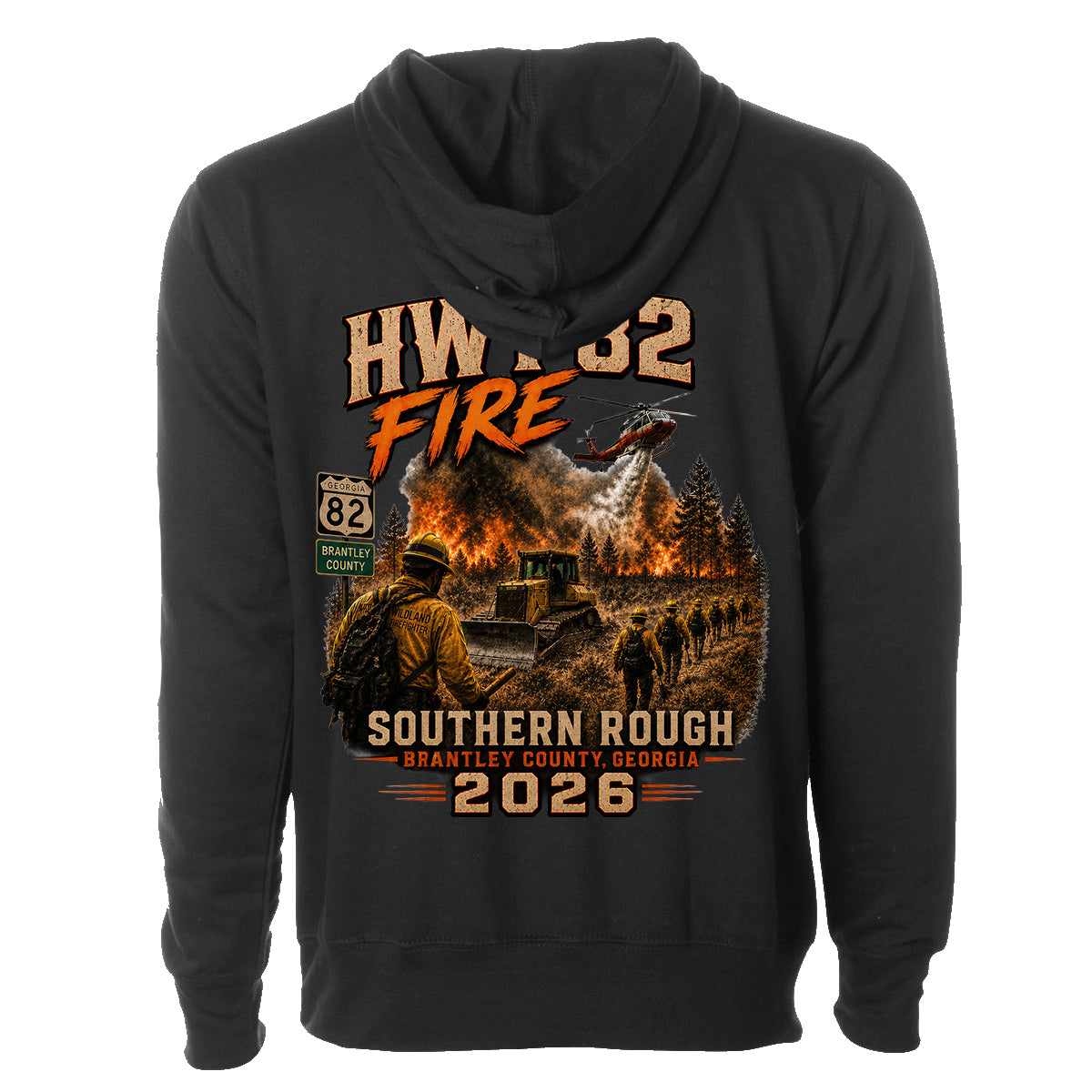 HWY 82 FIRE HOODIE 2026