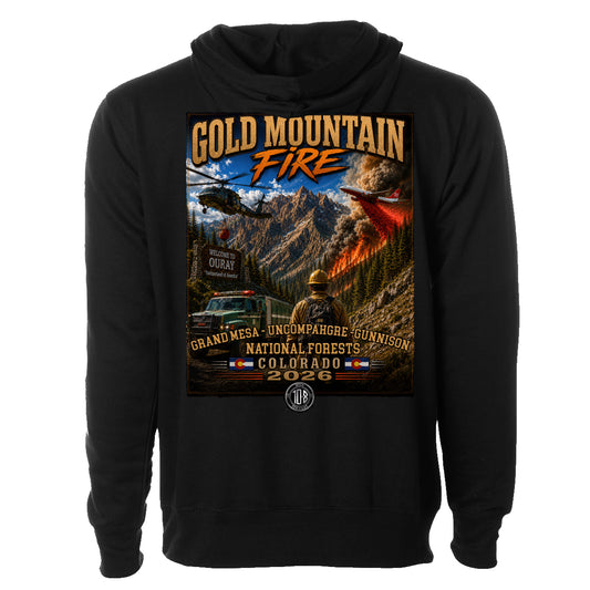 THE GOLD MOUNTAIN FIRE HOODIE 2026
