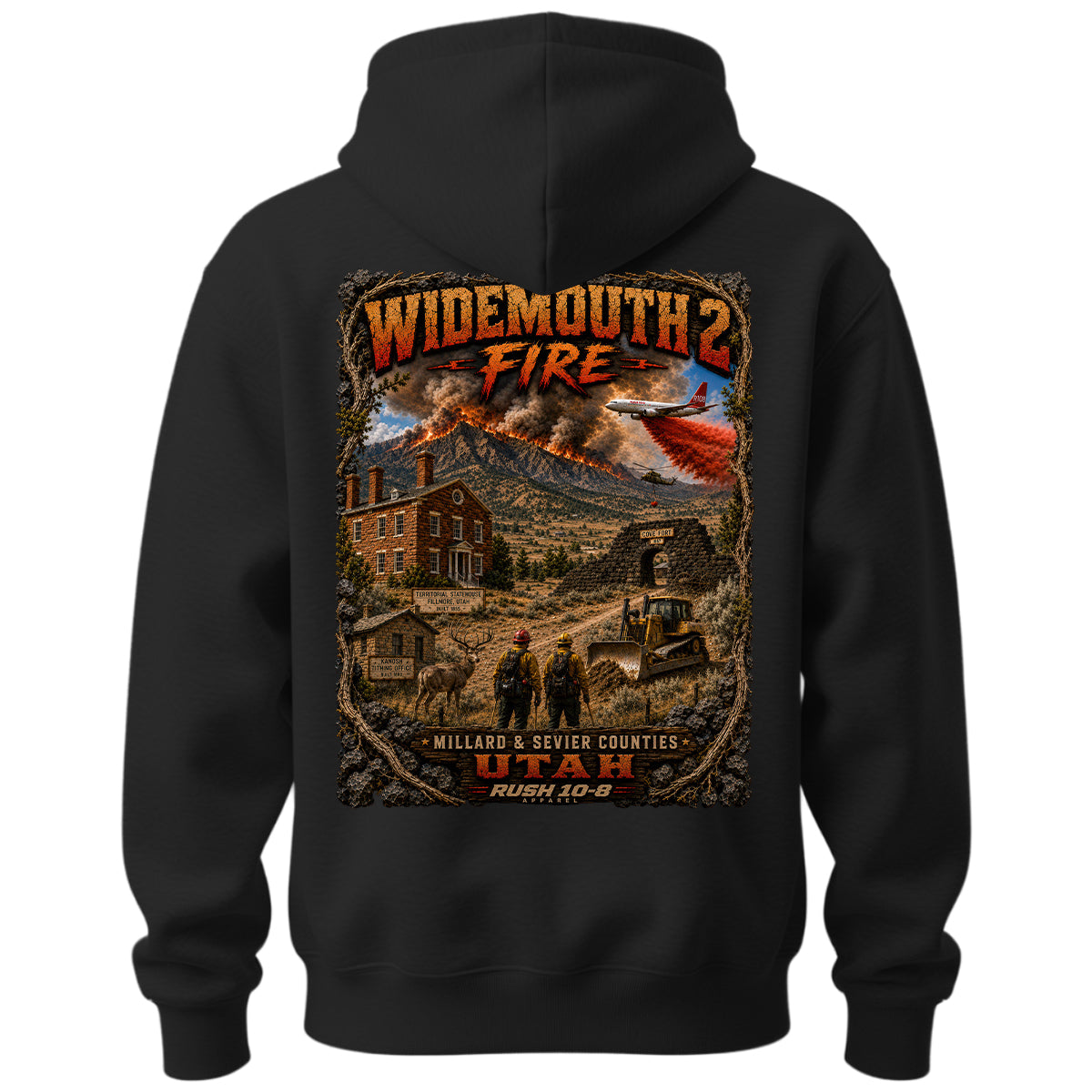 THE WIDEMOUTH 2 FIRE HOODIE 2026