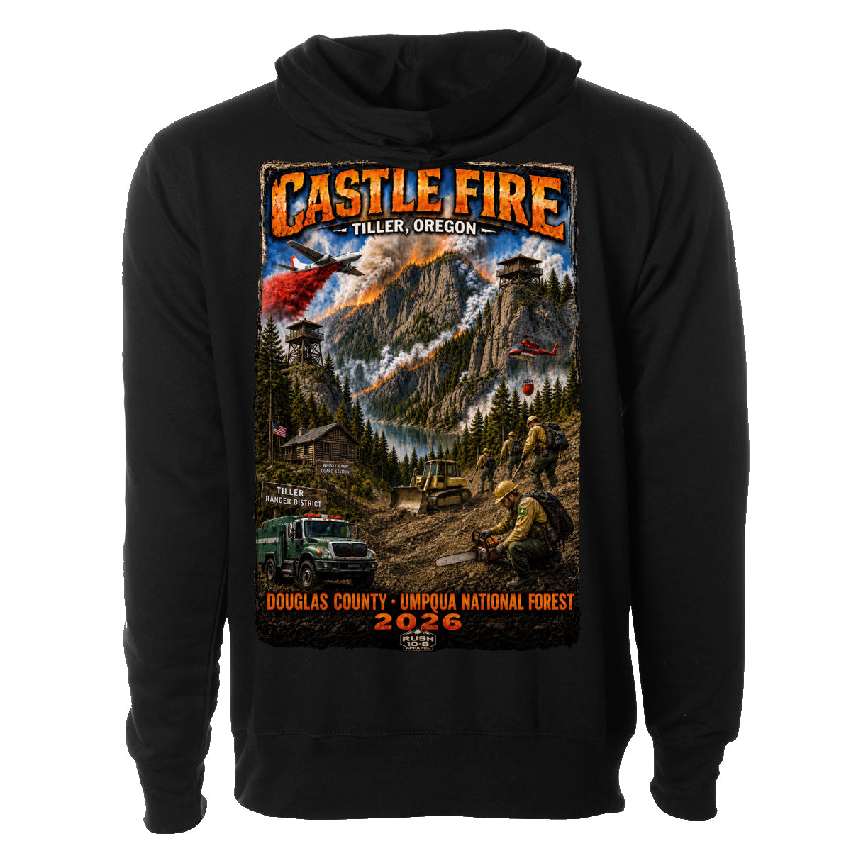 THE CASTLE FIRE HOODIE 2026