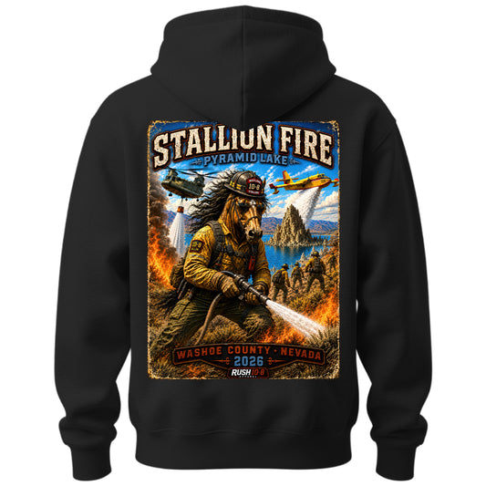 THE STALLION FIRE HOODIE 2026