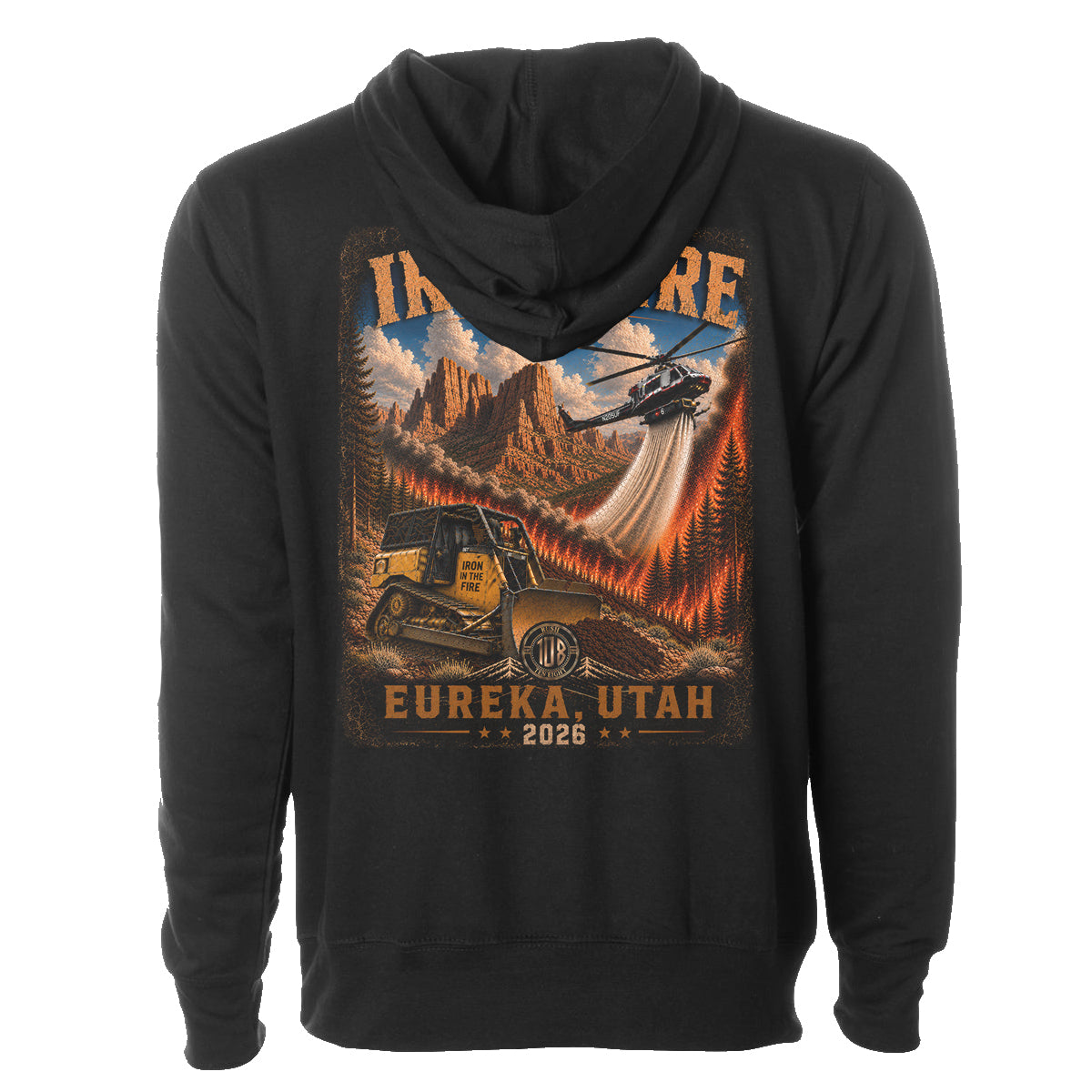 IRON FIRE HOODIE 2026