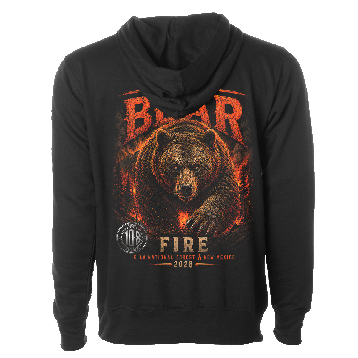 THE BEAR FIRE HOODIE 2026