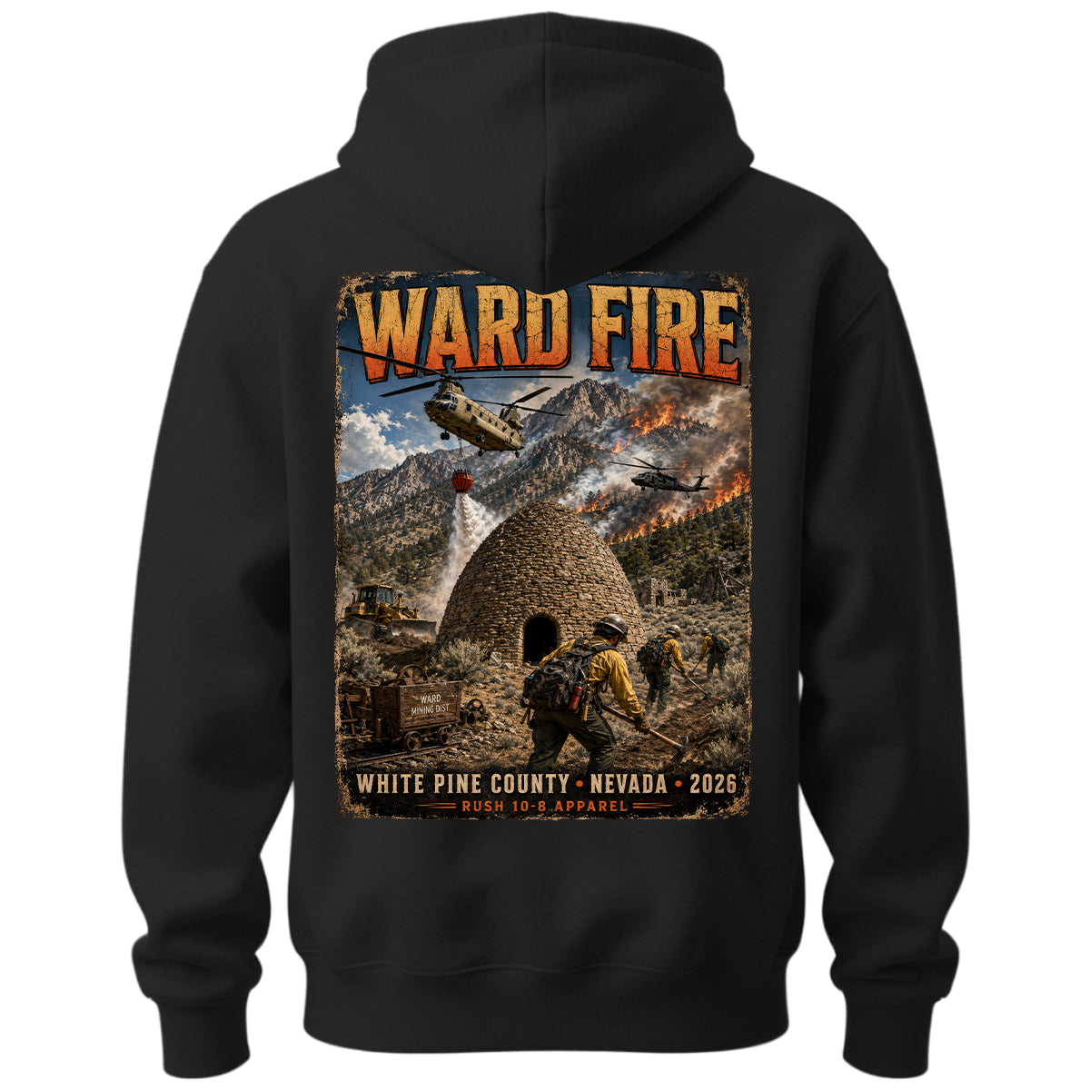 THE WARD FIRE HOODIE 2026