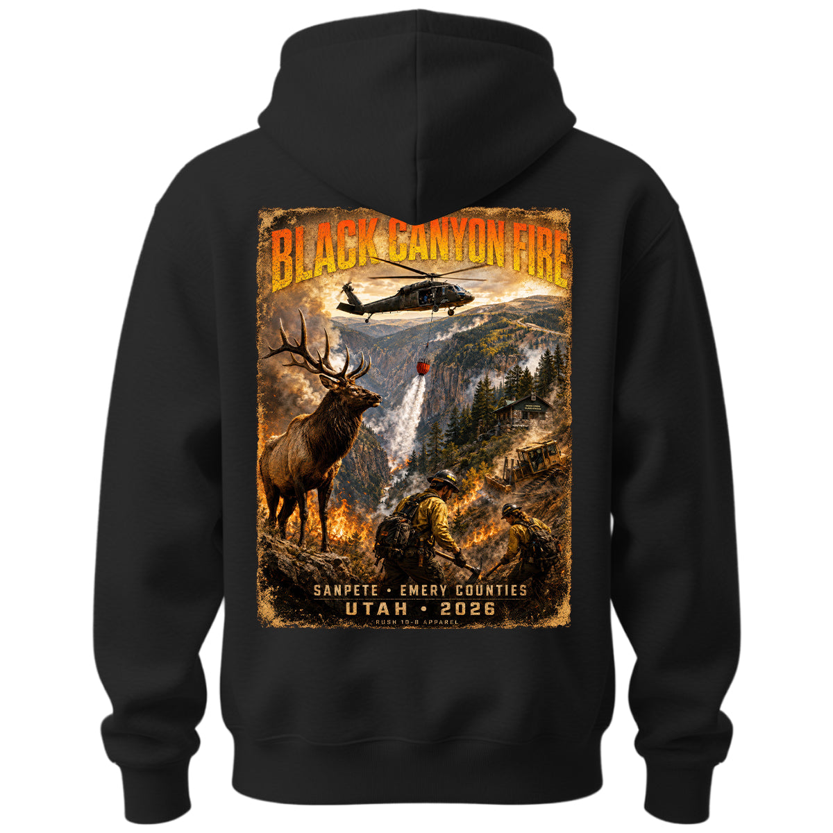 THE BLACK CANYON FIRE HOODIE 2026