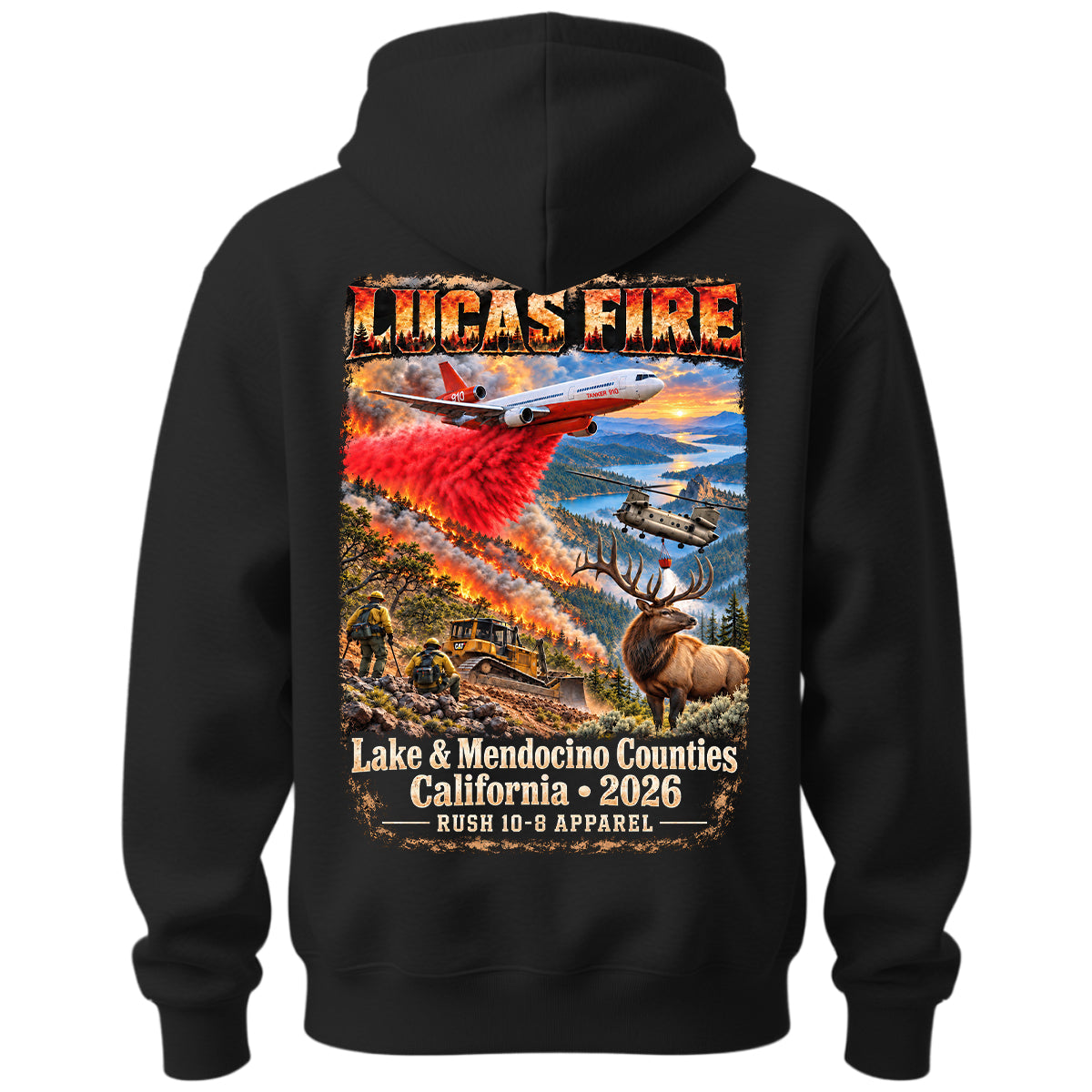 THE LUCAS FIRE HOODIE 2026