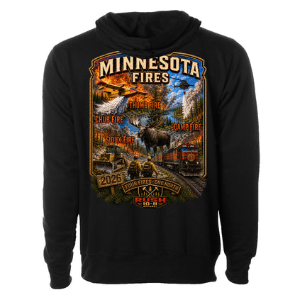 THE MINNESOTA FIRES (THUMB, SIOUX, CAMP, CHUB FIRES) HOODIE 2026