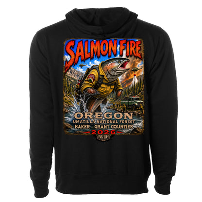 THE SALMON FIRE HOODIE 2026