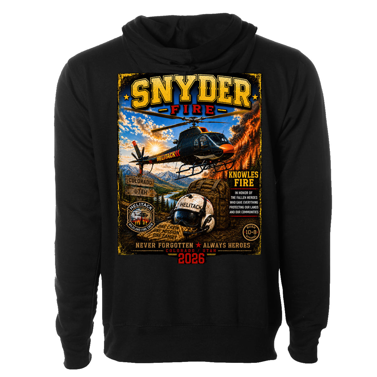 THE SNYDER/KNOWLES FIRE HOODIE 2026