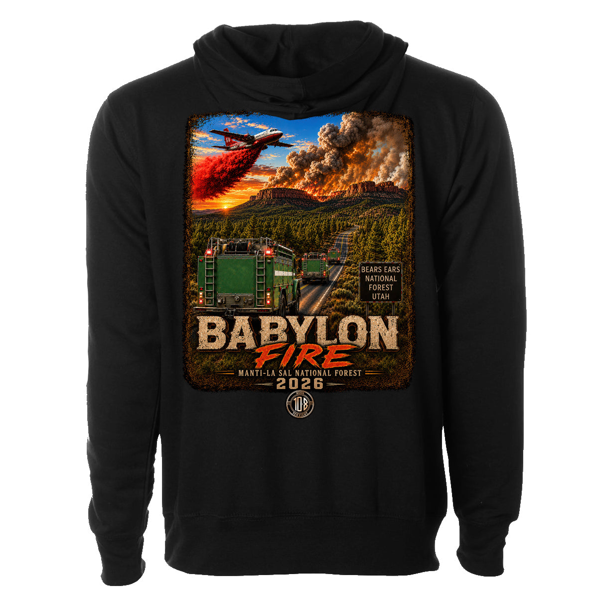 THE BABYLON FIRE HOODIE 2026