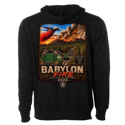 THE BABYLON FIRE HOODIE 2026