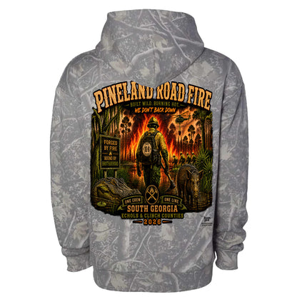 PINELAND ROAD FIRE HOODIE 2026