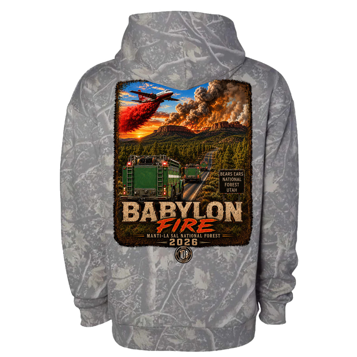 THE BABYLON FIRE HOODIE 2026