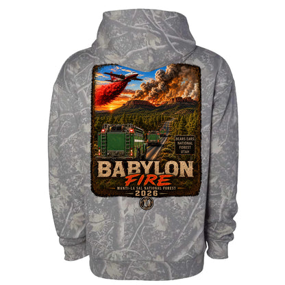 THE BABYLON FIRE HOODIE 2026