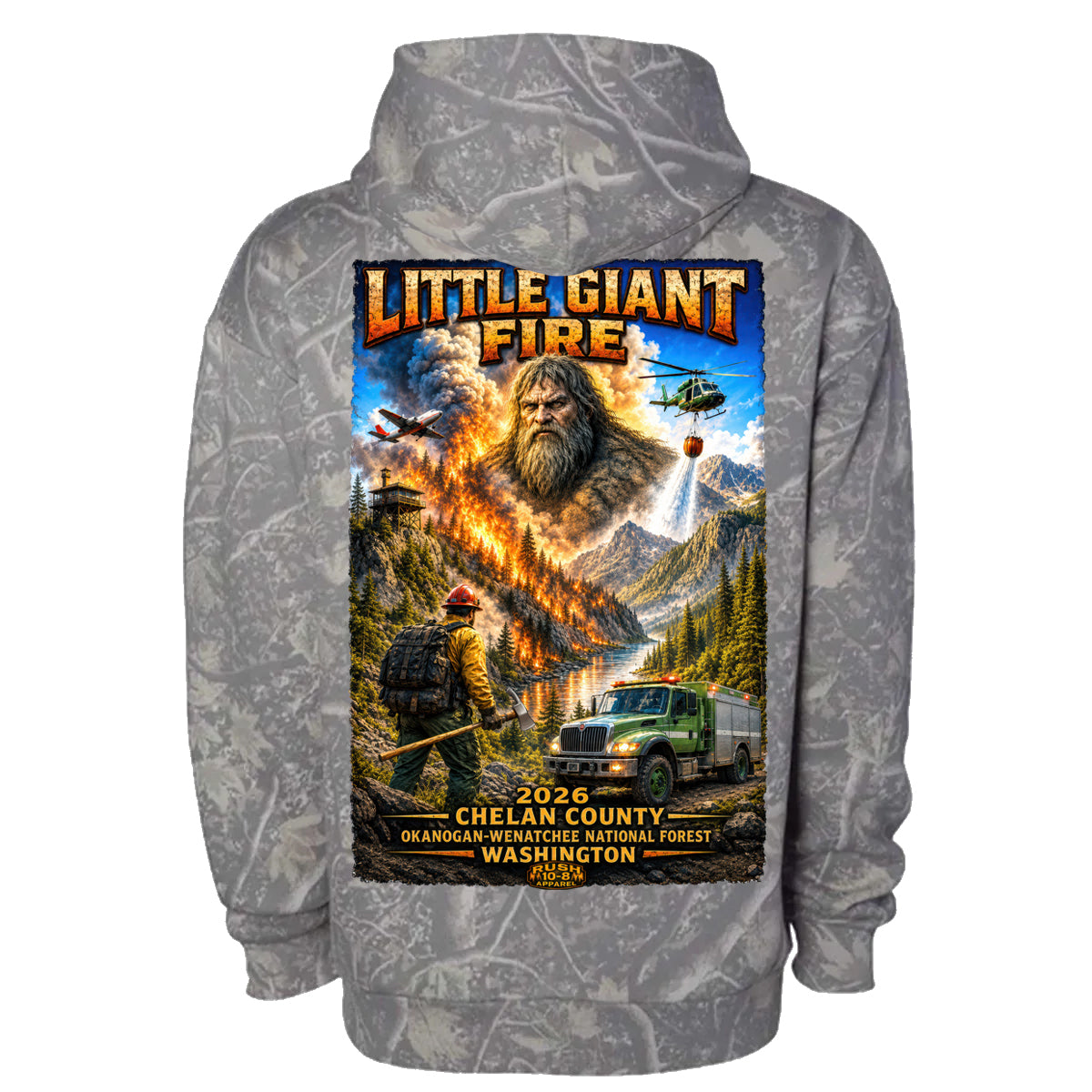 THE LITTLE GIANT FIRE HOODIE 2026