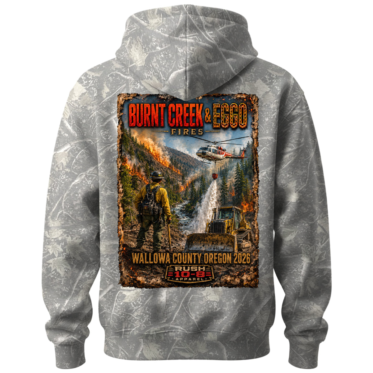 THE BURNT CREEK AND EGGO FIRE HOODIE 2026