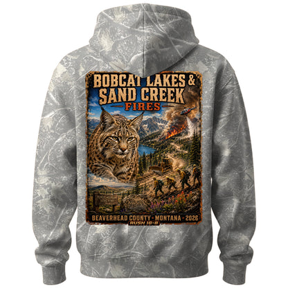 THE BOBCAT LAKE & SAND CREEK FIRE HOODIE 2026