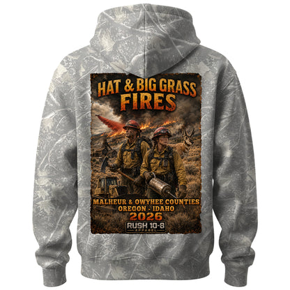 THE BIG GRASS & HAT FIRE HOODIE 2026