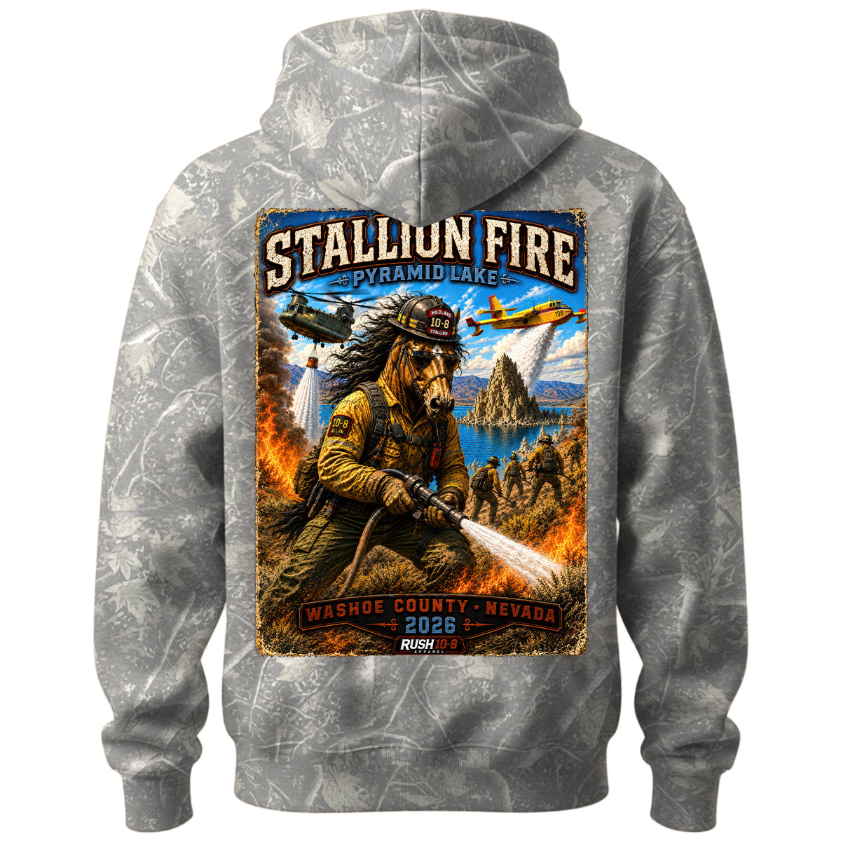 THE STALLION FIRE HOODIE 2026