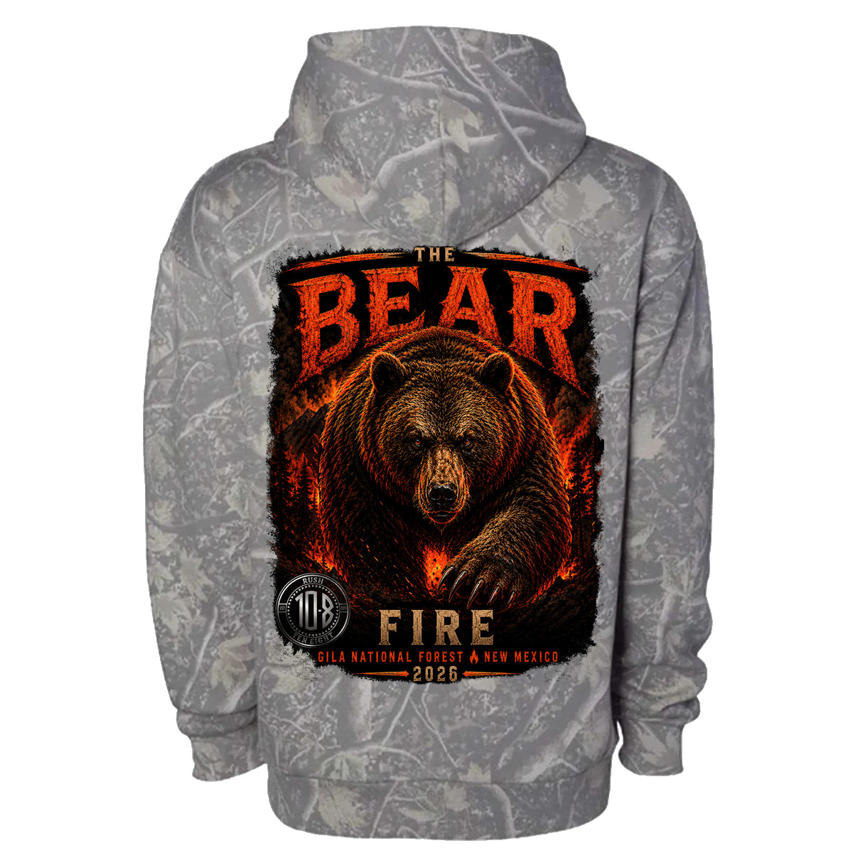 THE BEAR FIRE HOODIE 2026