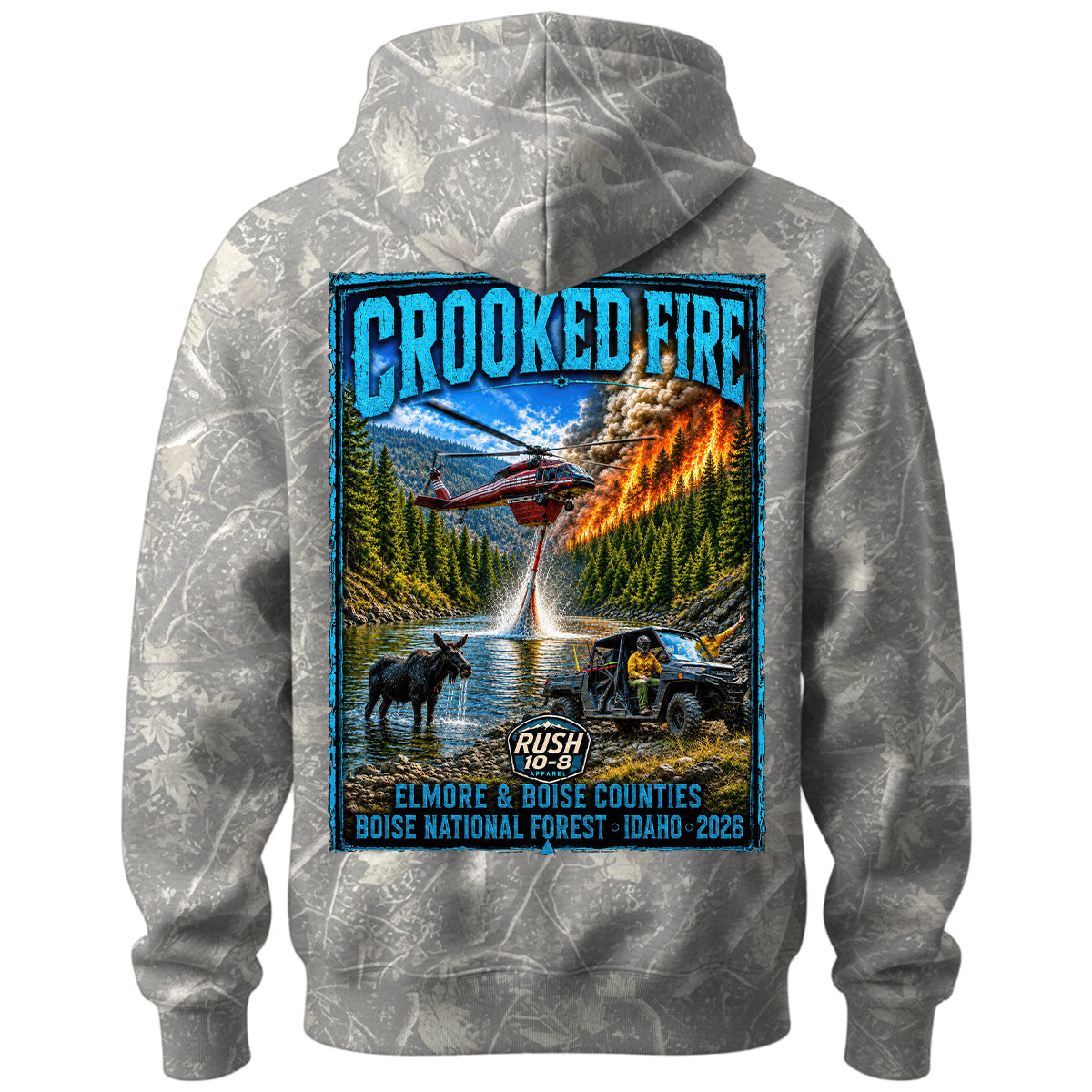 THE CROOKED FIRE HOODIE 2026
