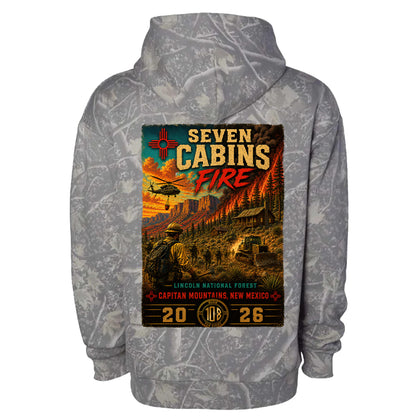 SEVEN CABINS FIRE HOODIE 2026