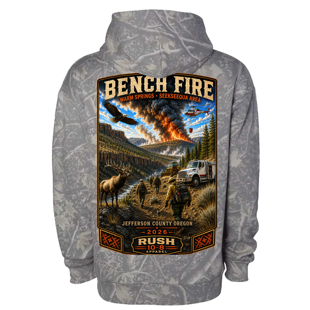 THE BENCH FIRE HOODIE 2026