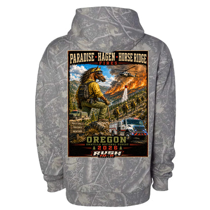 THE PARADISE, HORSE RIDGE & HAGEN FIRES HOODIE 2026