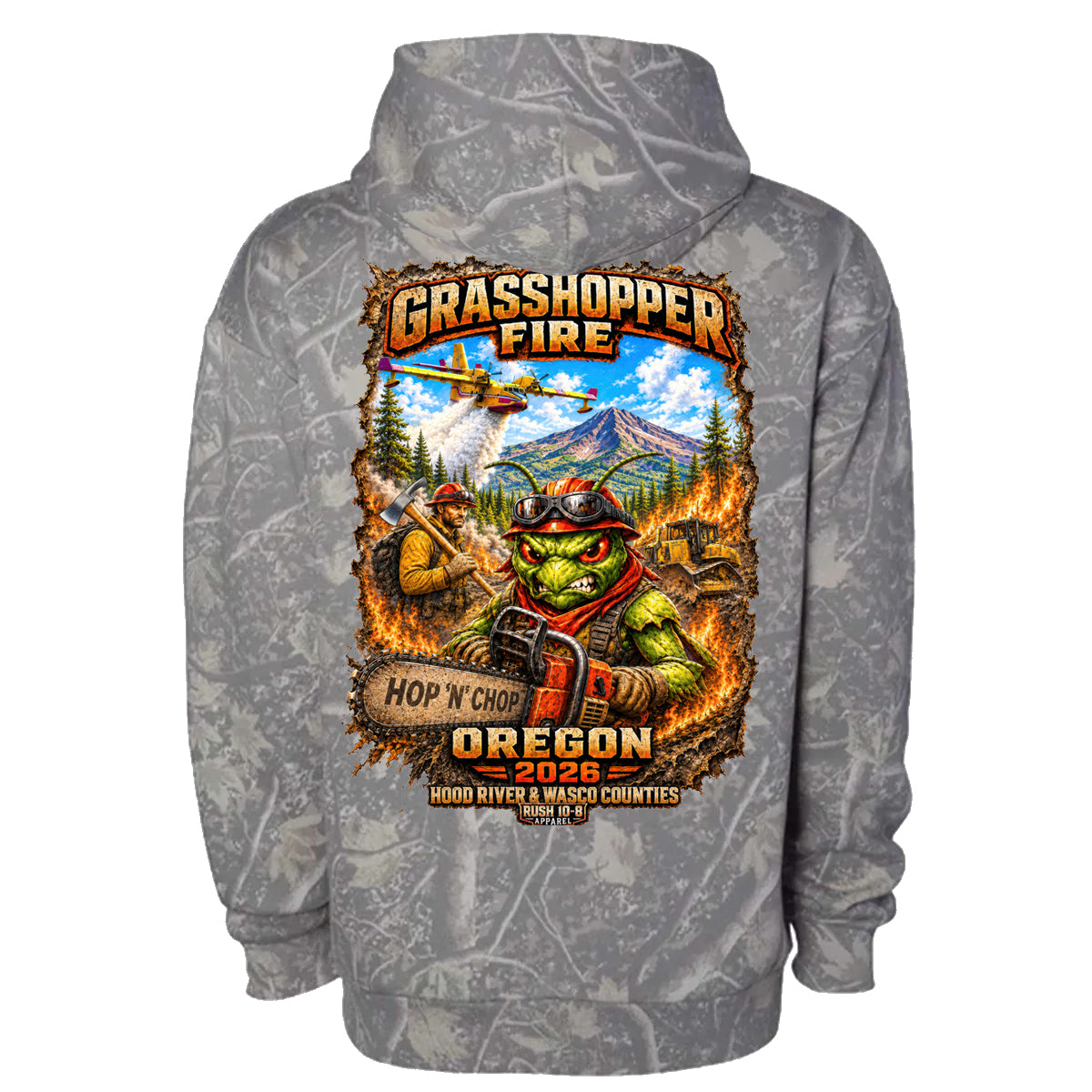 THE GRASSHOPPER FIRE HOODIE 2026