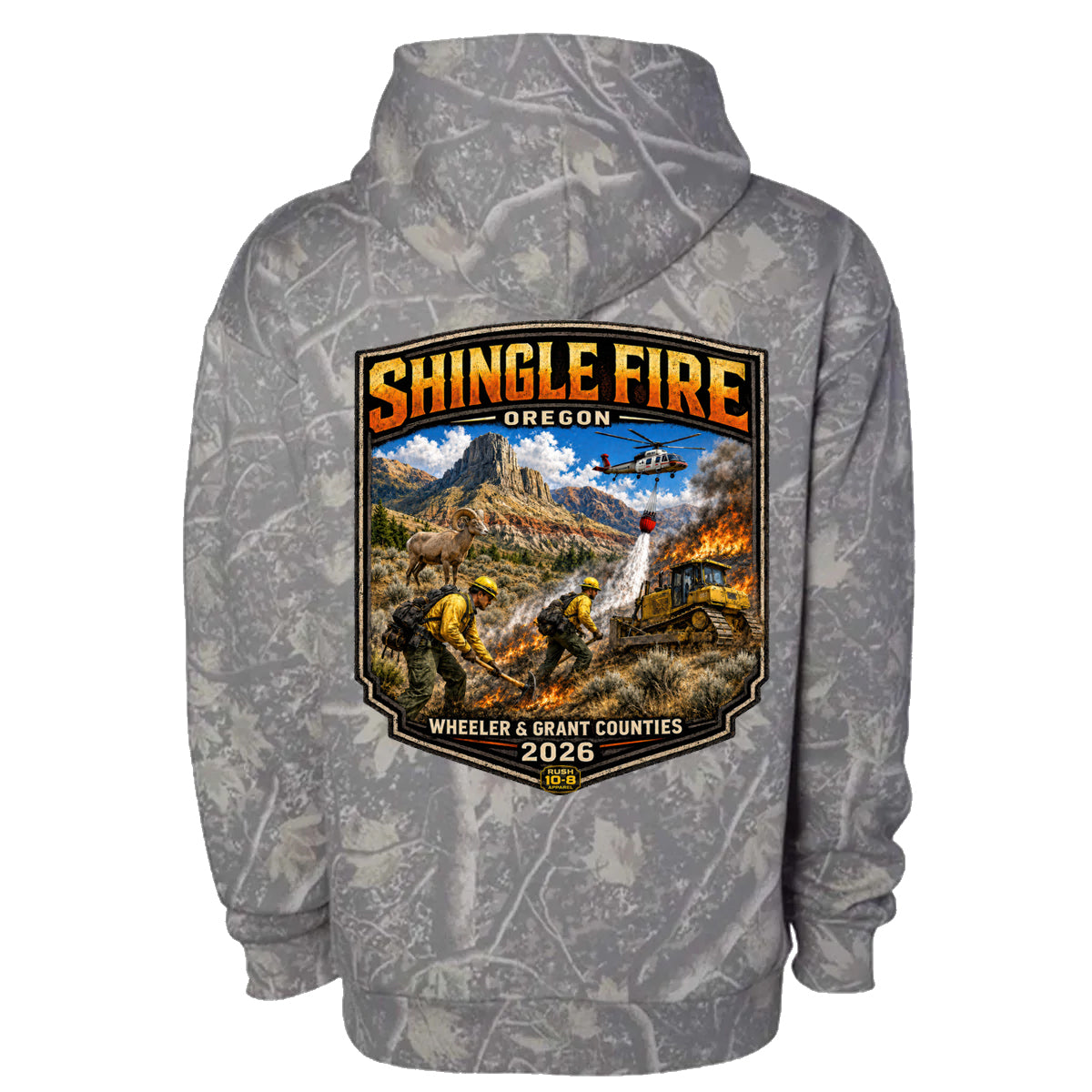 THE SHINGLE FIRE HOODIE 2026
