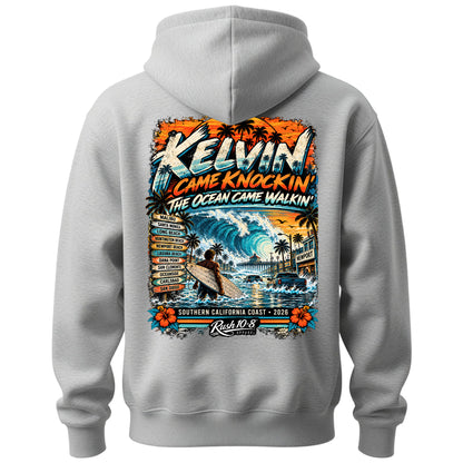 KELVIN CAME KNOCKIN - SoCal Coastal Wave Hoodie 2026