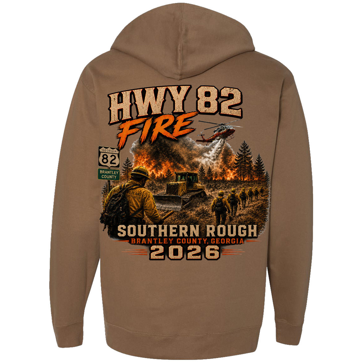 HWY 82 FIRE HOODIE 2026