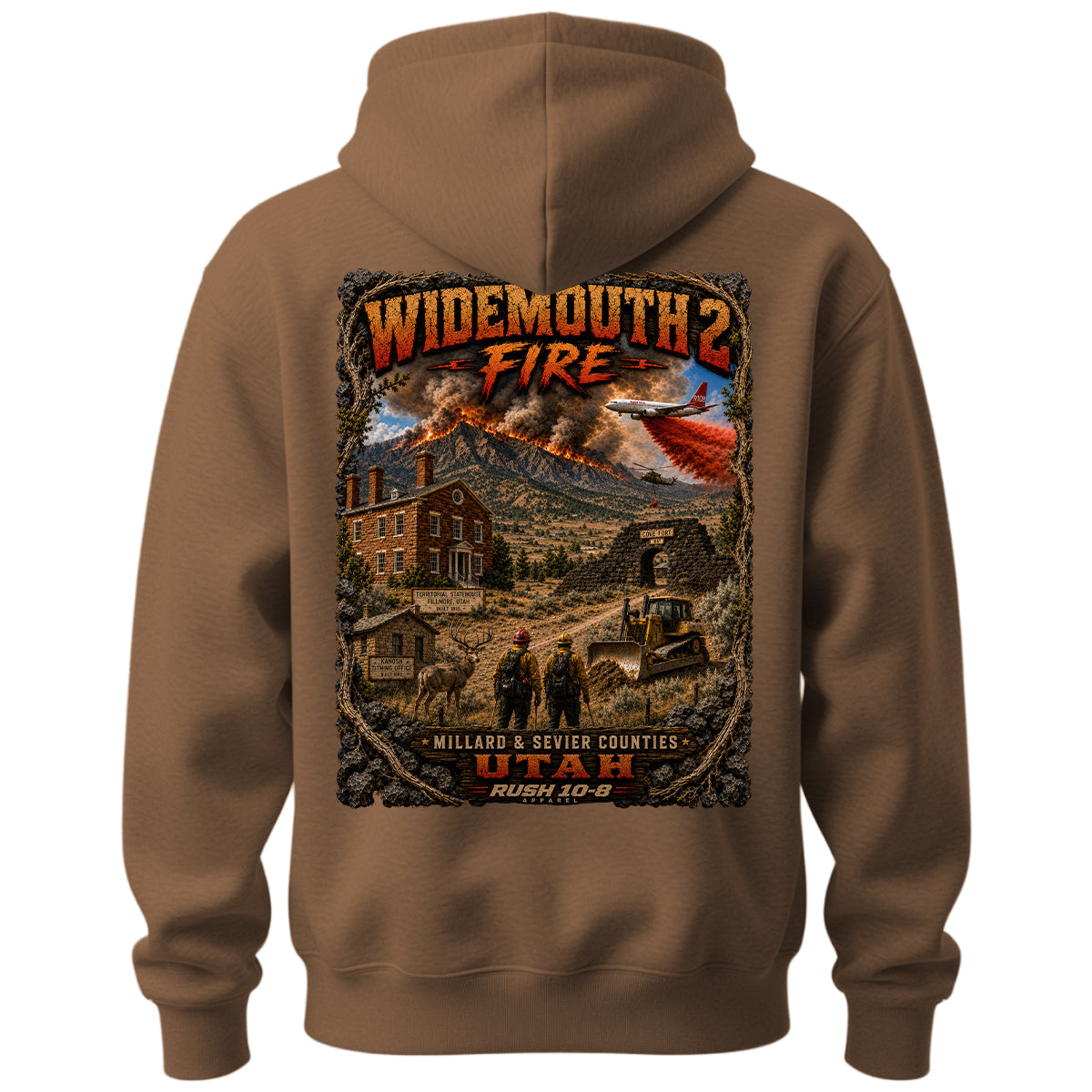 THE WIDEMOUTH 2 FIRE HOODIE 2026