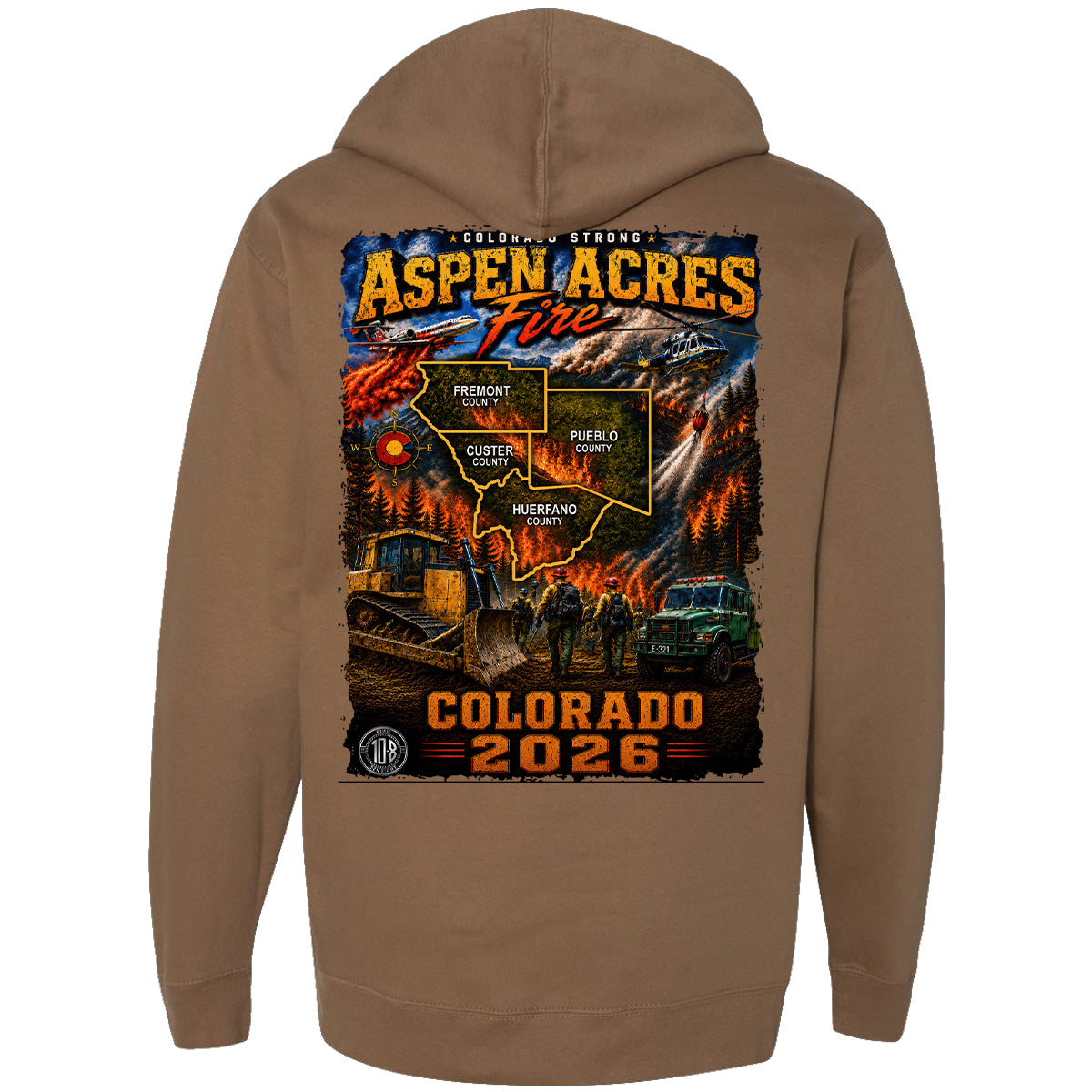 THE ASPEN ACRES FIRE HOODIE 2026