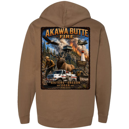 THE AKAWA BUTTE FIRE HOODIE 2026