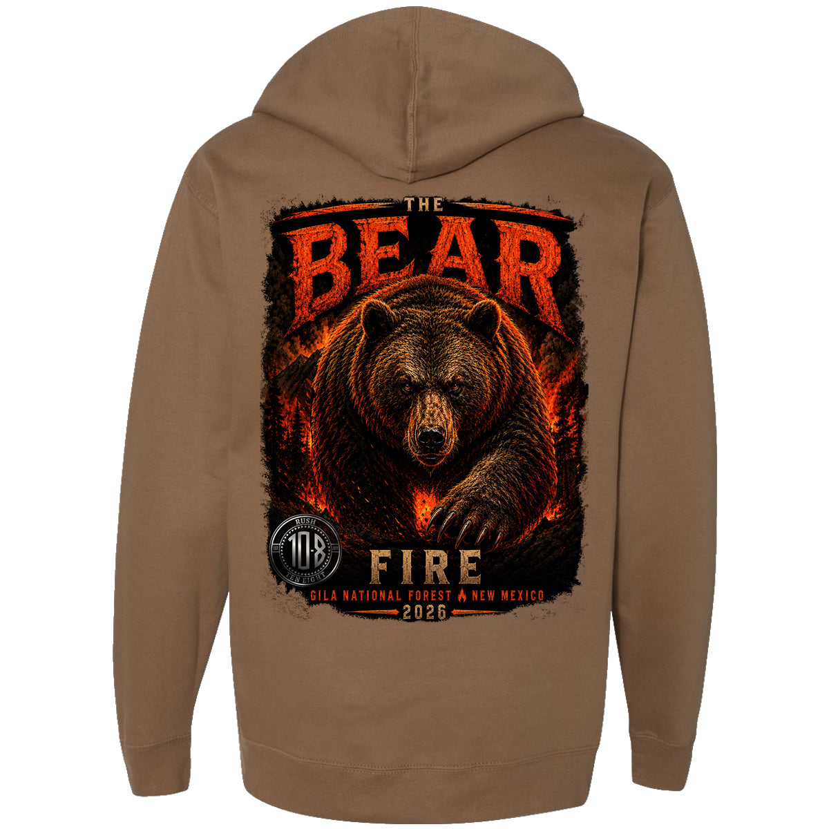 THE BEAR FIRE HOODIE 2026