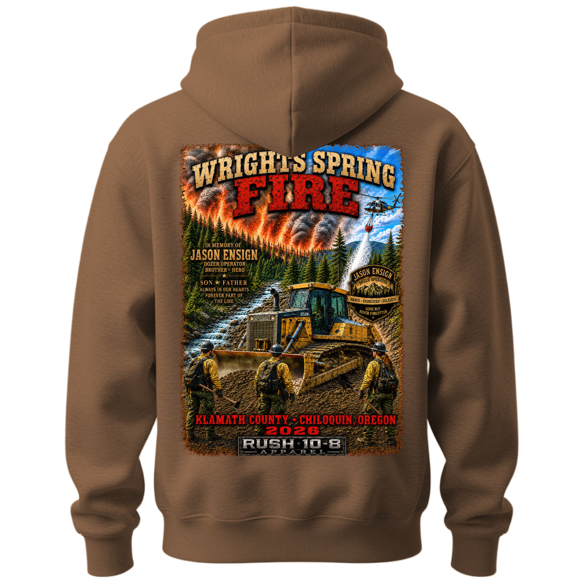THE WRIGHT SPRINGS FIRE HOODIE 2026