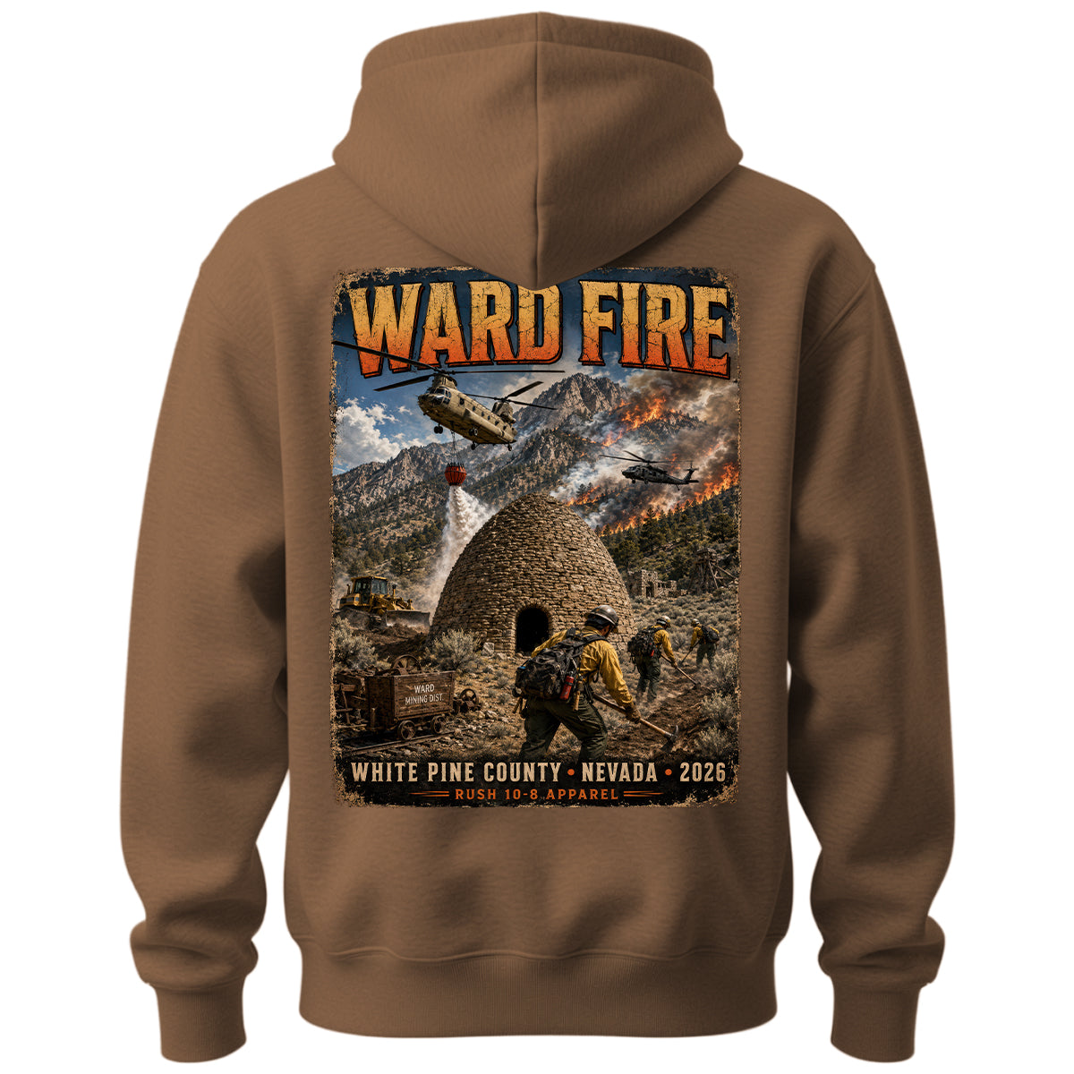 THE WARD FIRE HOODIE 2026