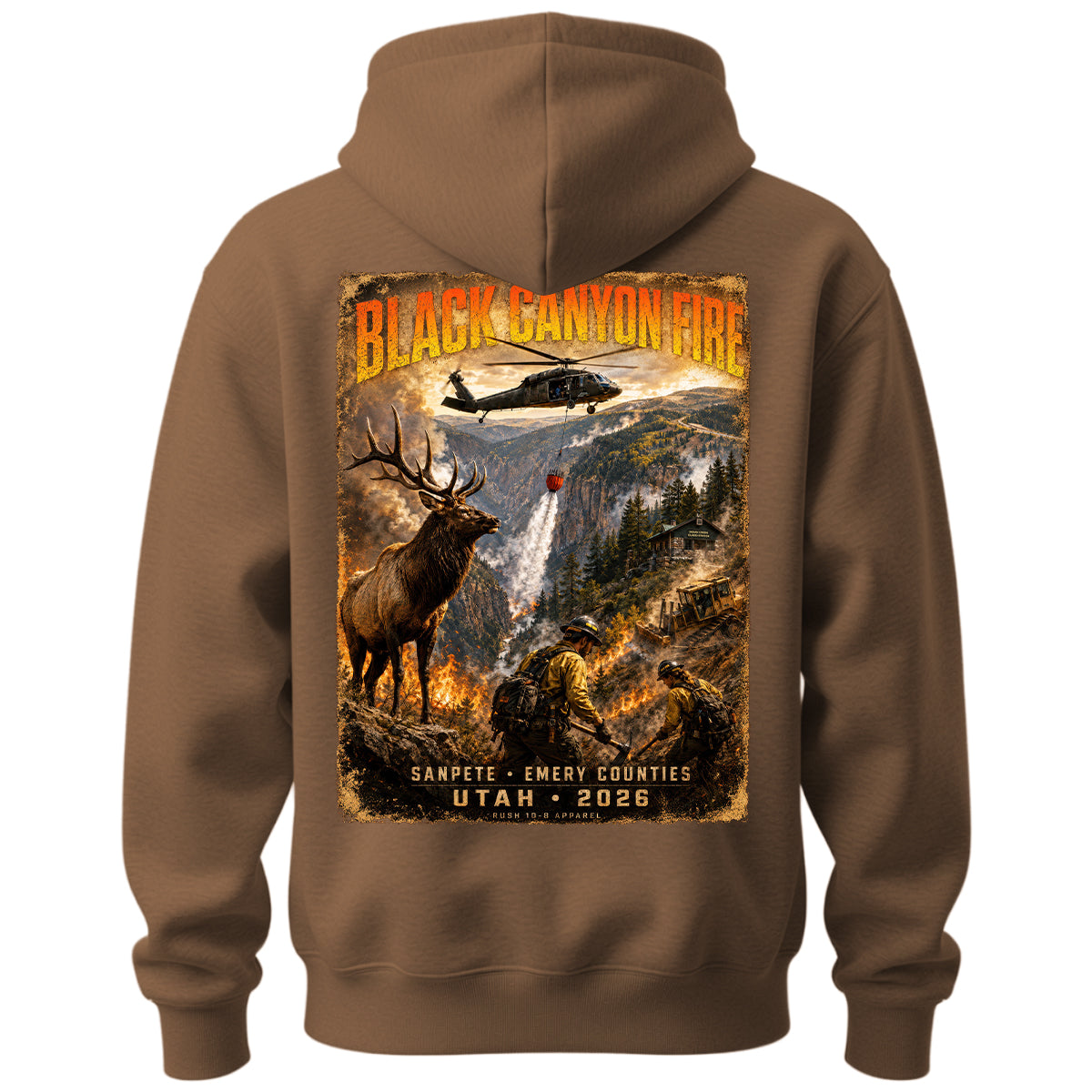 THE BLACK CANYON FIRE HOODIE 2026
