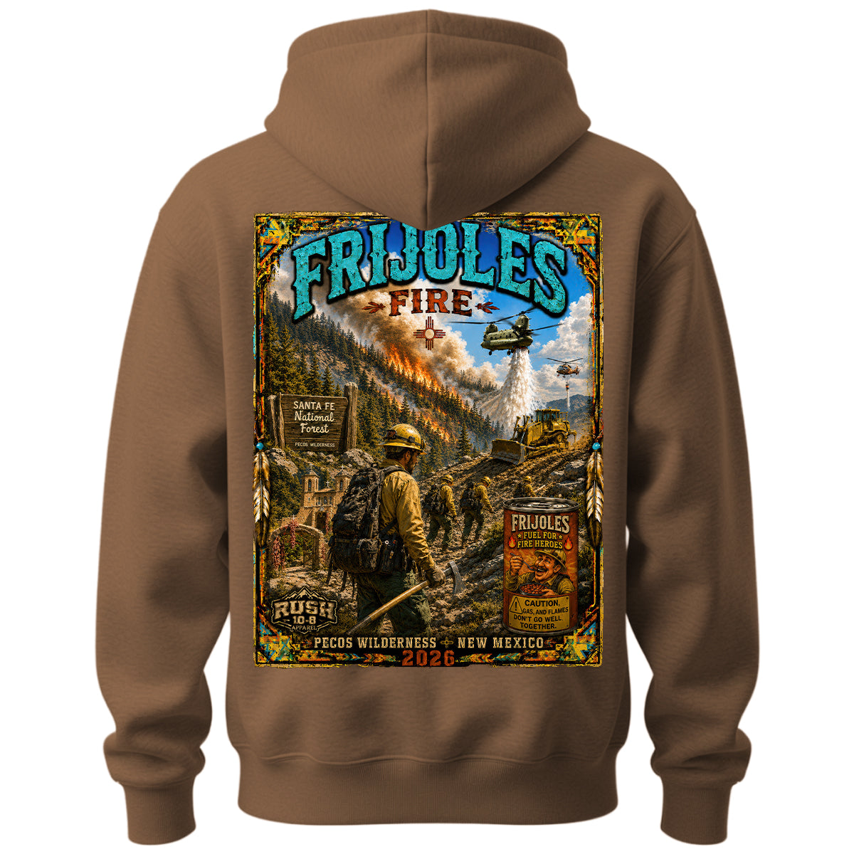 THE FRIJOLES FIRE HOODIE 2026