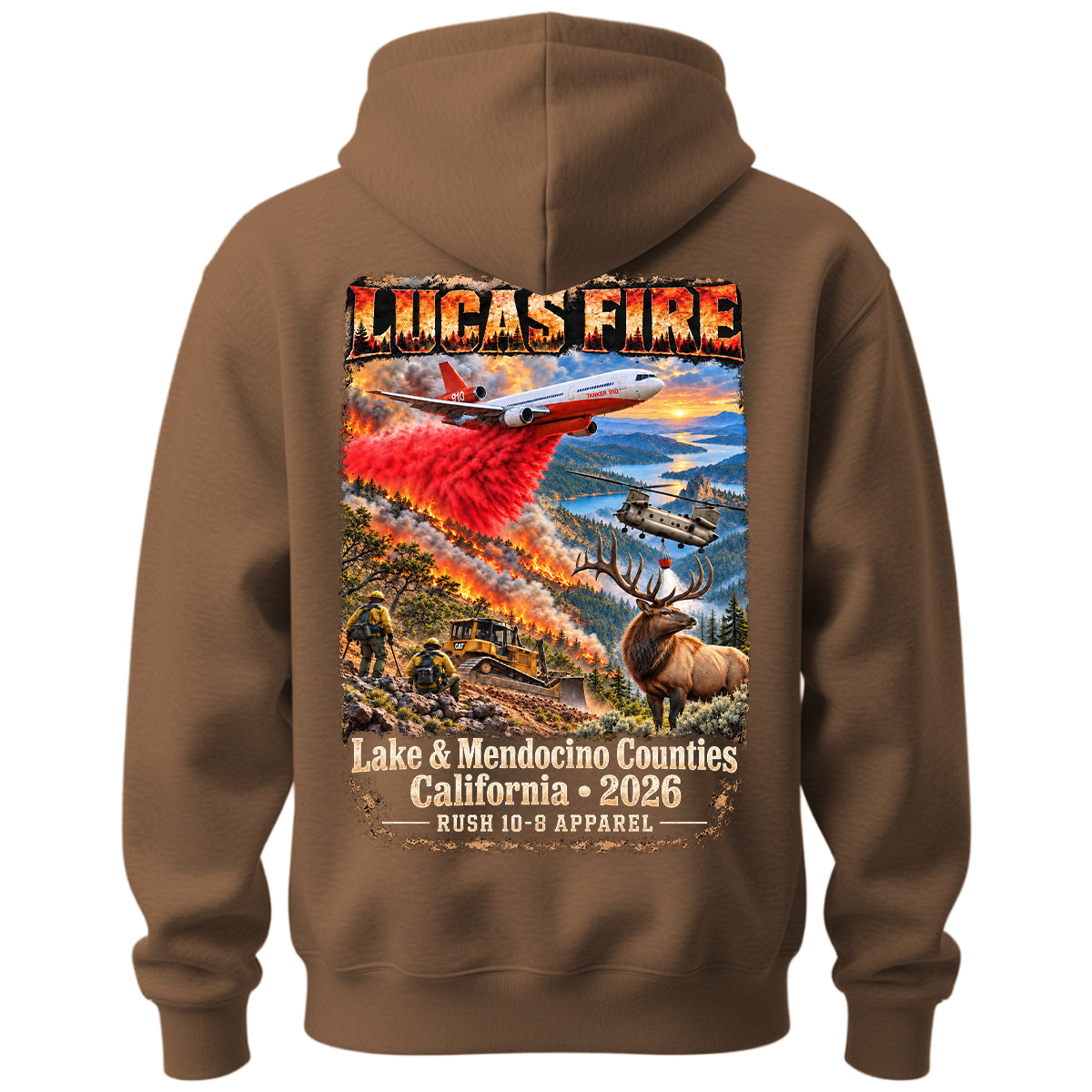 THE LUCAS FIRE HOODIE 2026