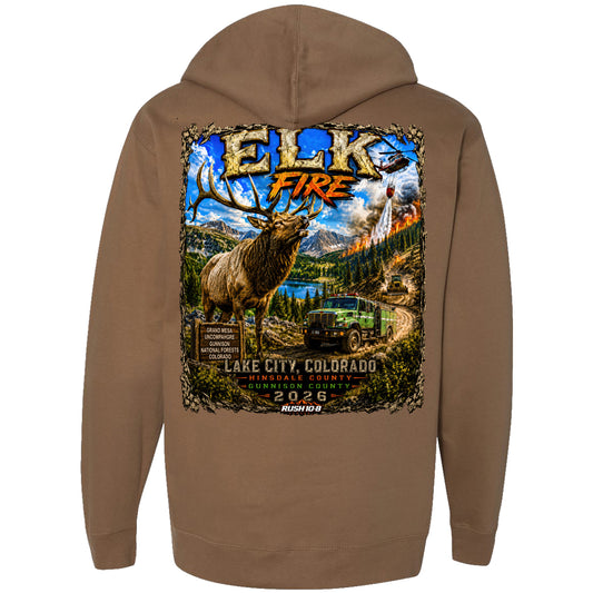 THE ELK FIRE HOODIE 2026