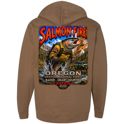 THE SALMON FIRE HOODIE 2026