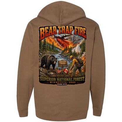 THE BEAR TRAP FIRE HOODIE 2026