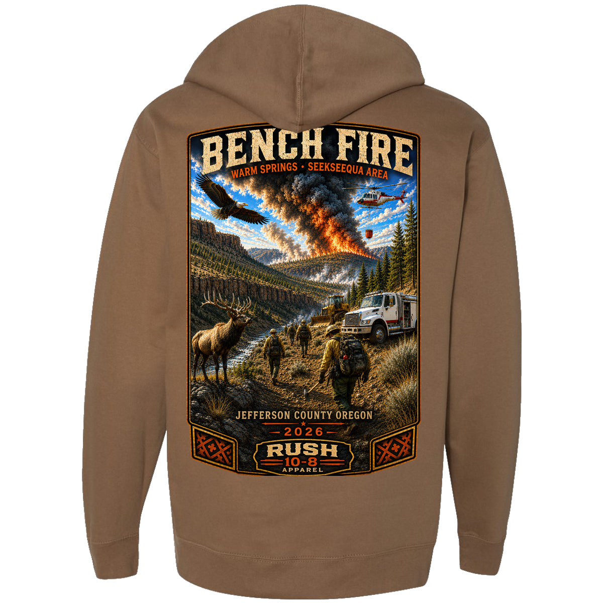 THE BENCH FIRE HOODIE 2026