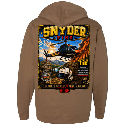THE SNYDER/KNOWLES FIRE HOODIE 2026