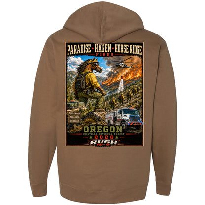 THE PARADISE, HORSE RIDGE & HAGEN FIRES HOODIE 2026