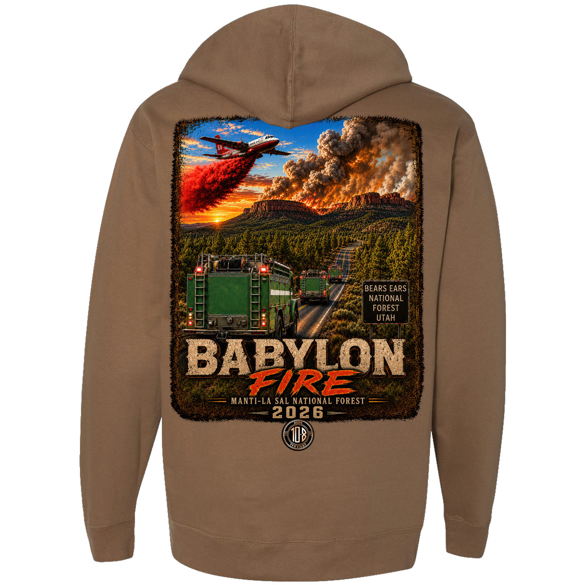 THE BABYLON FIRE HOODIE 2026